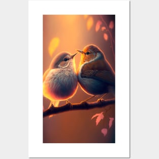 Love Birds 0 Posters and Art